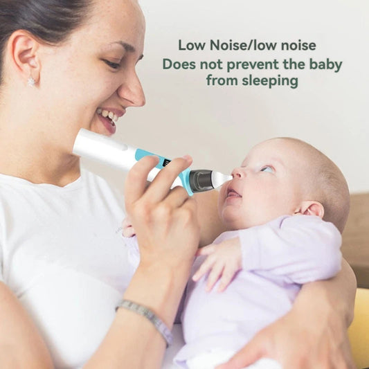 GentleCare baby nasal aspirator with soft silicone nozzle
